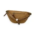 Sac banane étoile en velours Camel de chez Mandoline