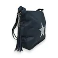 Navy blue crossbody bag with star from Mandoline