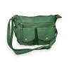 Soft green shoulder bag by Mandoline