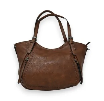 Mandoline Brown Handbag