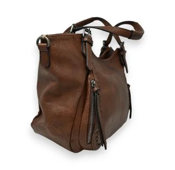 Mandoline Brown Handbag