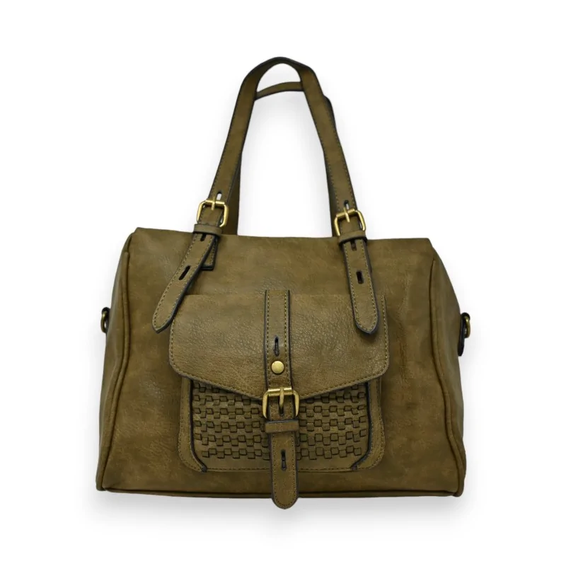 Mandoline Khaki Handbag