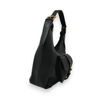 Handtasche Mandoline Schwarz Eleganz