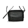 Black velvet crossbody bag Mandoline