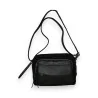 Black velvet crossbody bag Mandoline