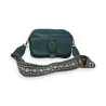 Mandoline Teal Crossbody Bag