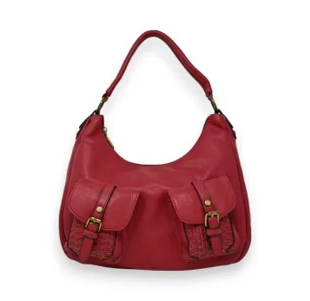 Bolso de Mano Rojo Mandolina