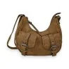 Mandoline Taupe Shoulder Bag