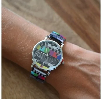 Vintage multicolored Ernest Watch