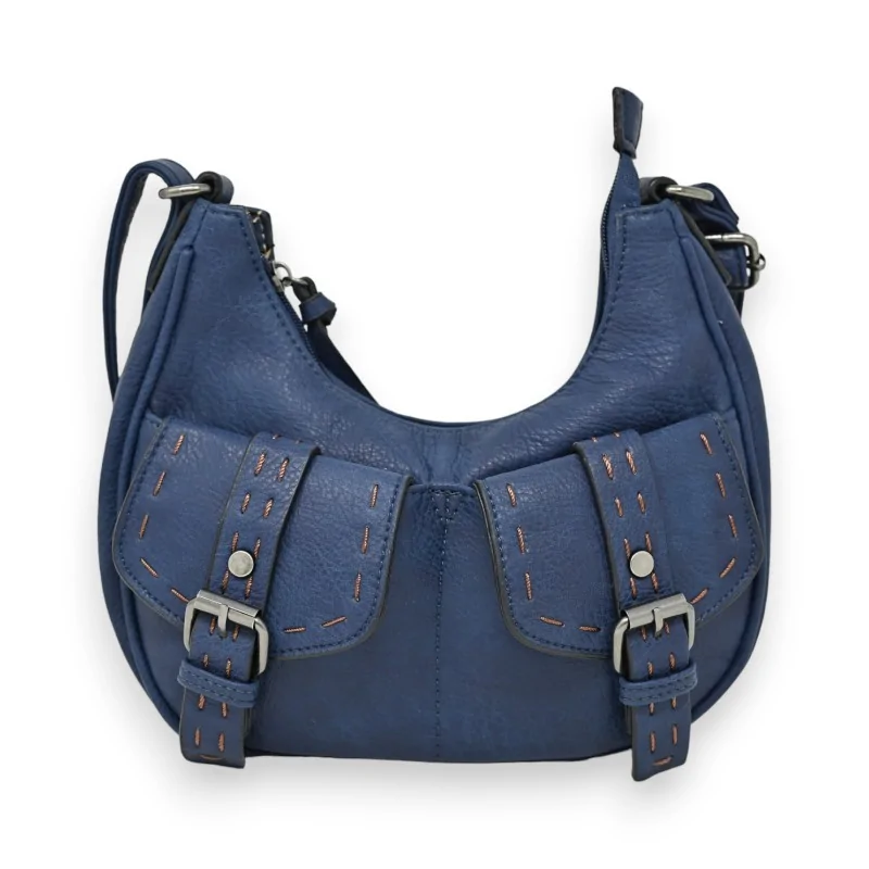 Borsa a tracolla Mandoline blu navy