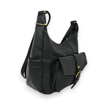 Black Mandolin crossbody bag