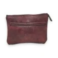 Studded Burgundy Mandolin Wallet