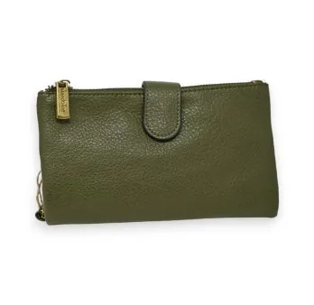 Cartera Compañera Mandolina Verde Oliva