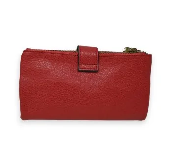 Cartera Compañera Rojo Oscuro Mandolina