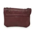 Woven Wallet Mandoline Burgundy