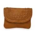 Braided Wallet Mandoline Mustard