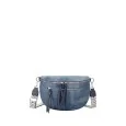 Denim crossbody belt bag by David Jones