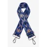 Ethnic Blue Royal Fabric Shoulder Strap