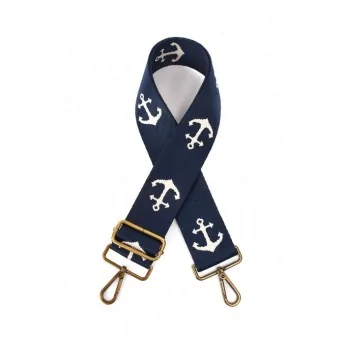 Navy Anchor Shoulder Strap