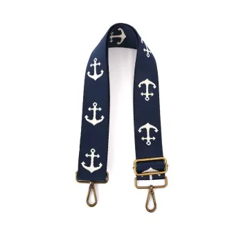 Navy Anchor Shoulder Strap