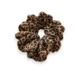 Leopard print scrunchie