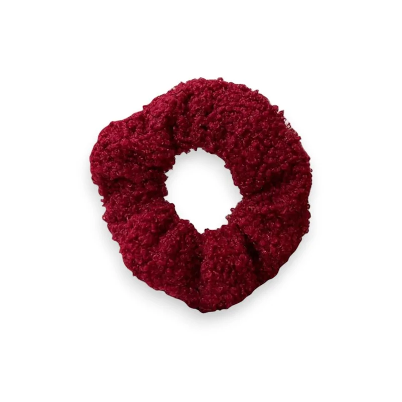 Burgundy Scrunchie