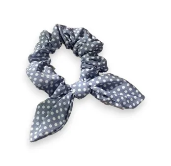 Fancy polka dot scrunchie