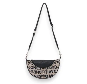 Bolso riñonera bandolera estampado de David Jones