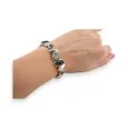 Ikita silver-plated vintage-style fashion bracelet