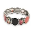 Vintage floral elastic fashion bracelet by Ikita