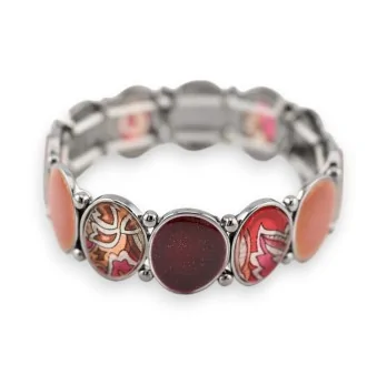 Pulsera elástica de fantasía Ikita con motivos otoñales