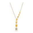 Sparkling Star Cascade Necklace