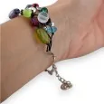 Modischer Armband Ikita mit bunten Perlen