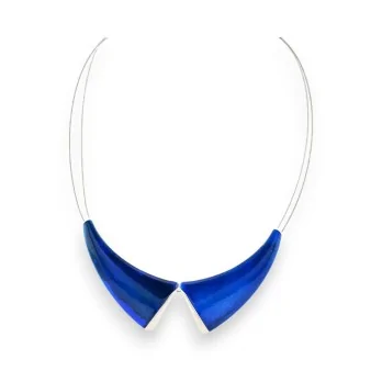 Collar cuello bebé azul real de Ikita