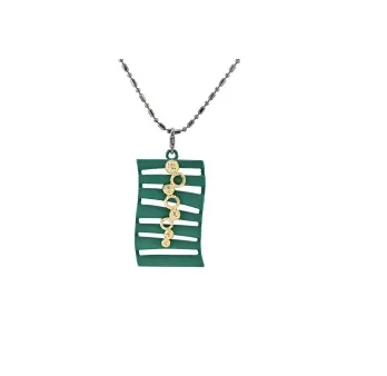 Collana Fantasia Ikita design Verde