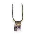 Ikita Ethnic Fringe Necklace