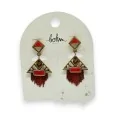 Bohm red dangling earrings