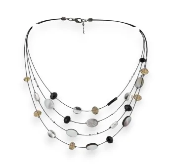 Collana multi-filo Ikita