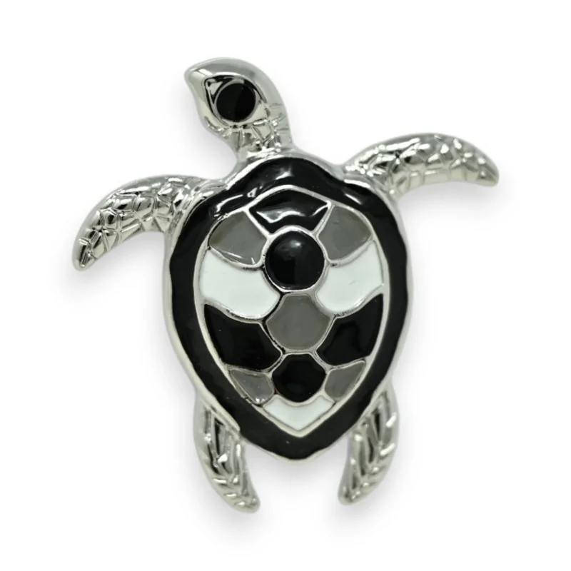 Broche Tortue En Alliage - Accessoire Élégant Pour Femmes, Idéal Pour Écharpes, Robes Et Sacs - Cadeau Pour Mariages Et Fêtes