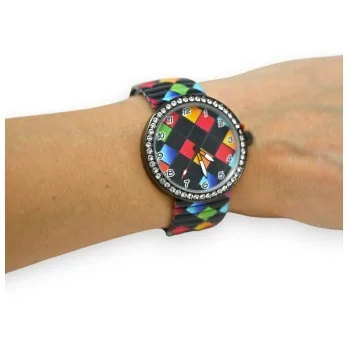 Ernest Harlequin Multicolor Watch