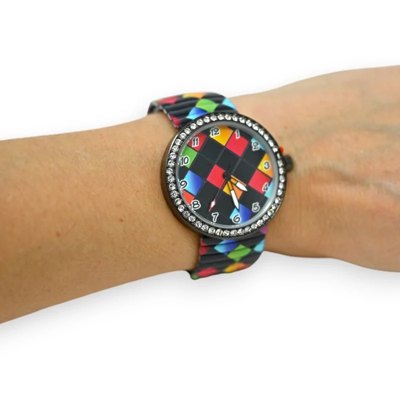 Ernest Harlequin Multicolor Watch