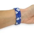 Ernest Watch Floral Elegance Blue and White