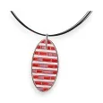 Collier Fantaisie Mosaïque Rouge Ikita