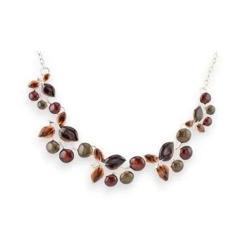 Collier Fantaisie Feuilles d'Automne