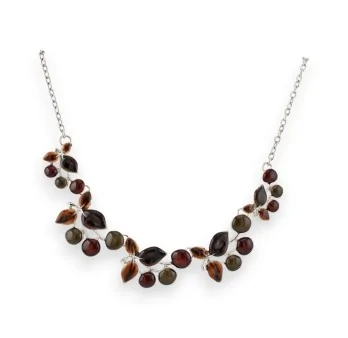 Collier Fantaisie Feuilles d'Automne