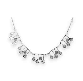 Ikita silver charms fashion necklace