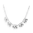 Ikita silver charms fashion necklace