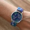 Orologio Ernest con quadrante sfumato blu-verde