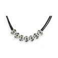 Fashion necklace Belle Miss with silver charms