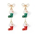 Christmas Stocking Novelty Earrings